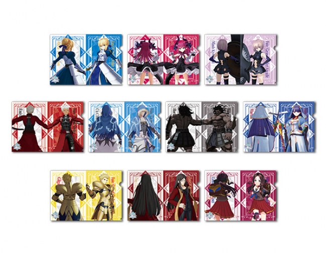 ▲セガコラボカフェ　Fate／Grand Order Arcade クリアファイルA　（全10種）【サイズ】A4
