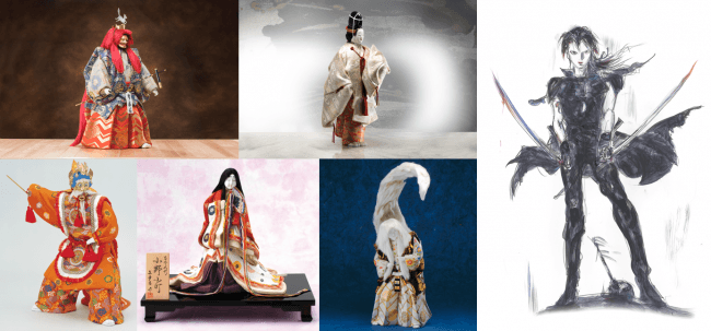 天野喜孝など、日本を代表するクリエイターが世界へ“和”を発信する「GIBIATE PROJECT」が日本人形とコラボ！大正8年創業・真多呂人形とタッグ、オリジナル日本人形発売決定！