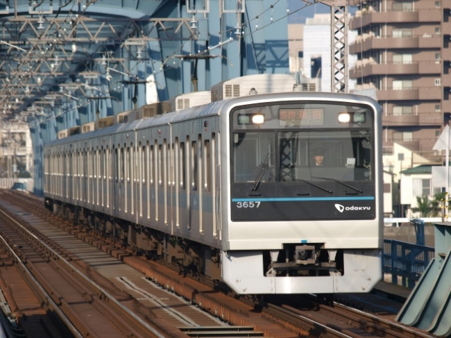 イベントカーで使用する通勤車両（３０００形）