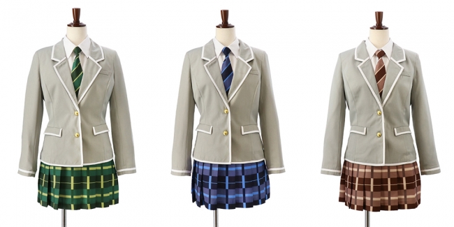 ACOS(アコス)より「バンドリ！ ガールズバンドパーティ！」羽丘女子学園制服(冬服)が発売決定