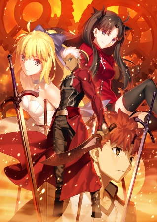 『Fate/stay night [Unlimited Blade Works]』Blu-ray Disc Box Standard Edition武内崇描き下ろしジャケットを公開