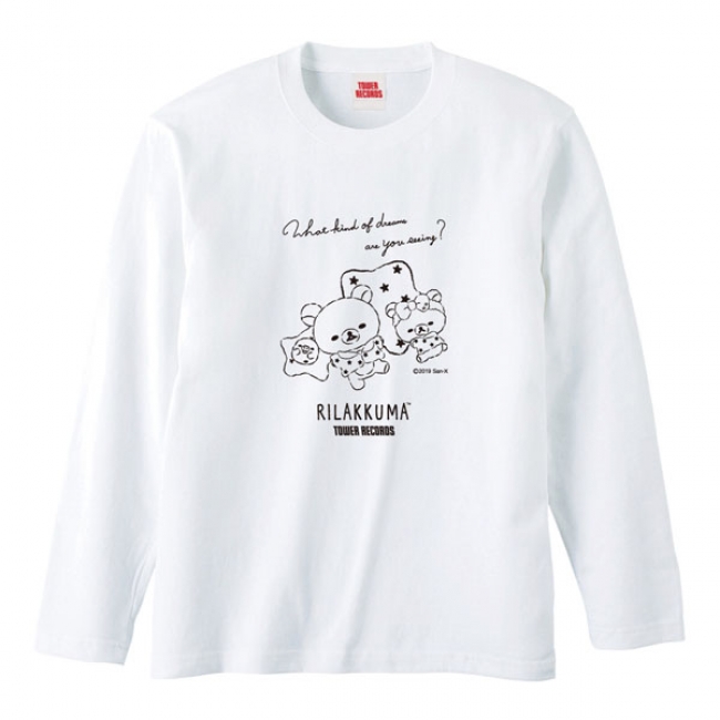 Rilakkuma × TOWER RECORDS コラボロングT-shirts