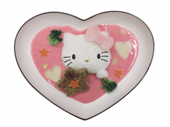 ハローキティのLovely♡ピンクカレー　¥1,500