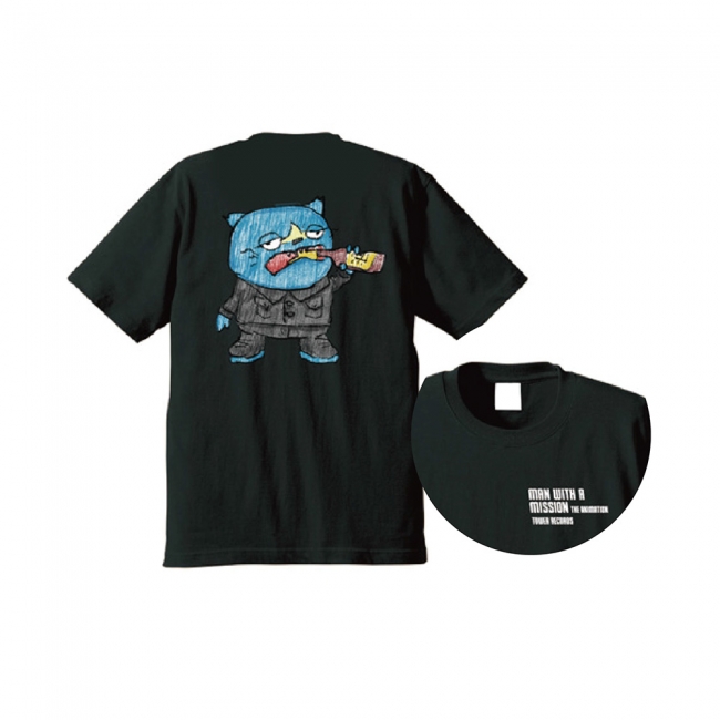 Kamikaze Boy T-shirts ブラック（S／M／L／XL）