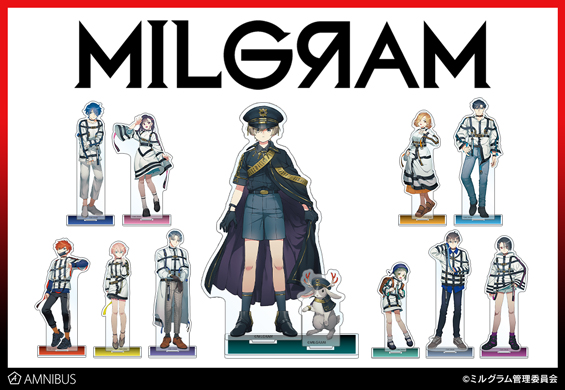 MILGRAM -ミルグラム-』のBIGアクリルスタンドの受注を開始！！アニメ ...