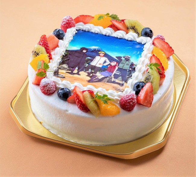 NARUTO第七班プリントケーキ