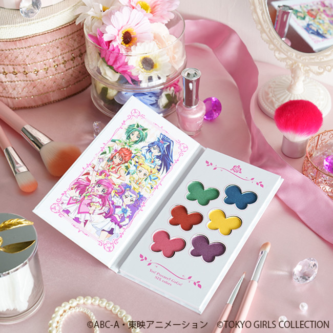 ●Yes！プリキュア5GoGo！コスメパレット2,680円（税別） ＊こちらの商品は限定商品ではありません。