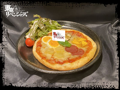 東京卍曾 5種のピザ