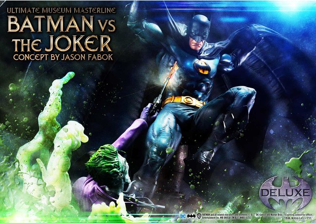 バットマンVSジョーカー！“闇の騎士”と“犯罪界の道化王子”の戦いをDCアーティストのコンセプトにより立体化！