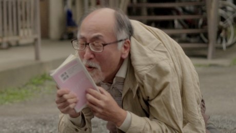 ＜Web CM 「ブック・オフゴロウ　本を愛した男」より＞