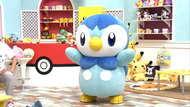 ポッチャマが“Piplup Step”のダンスをみんなの前で披露！！　キレッキレのダンスは必見！！