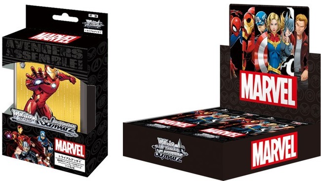 ヴァイスシュヴァルツよりトライアルデッキ+(プラス)「Marvel Avengers」&ブースターパック「Marvel/Card Collection」が12月24日(金)に同時発売！