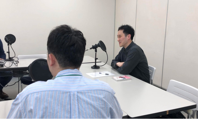 Podcast収録の様子