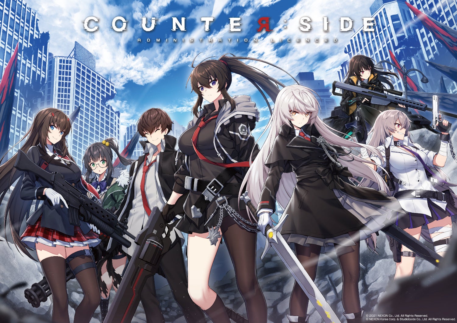 新世代リッチアニメRPG『COUNTER: SIDE』新PvEコンテンツ「激戦支援」を実装！