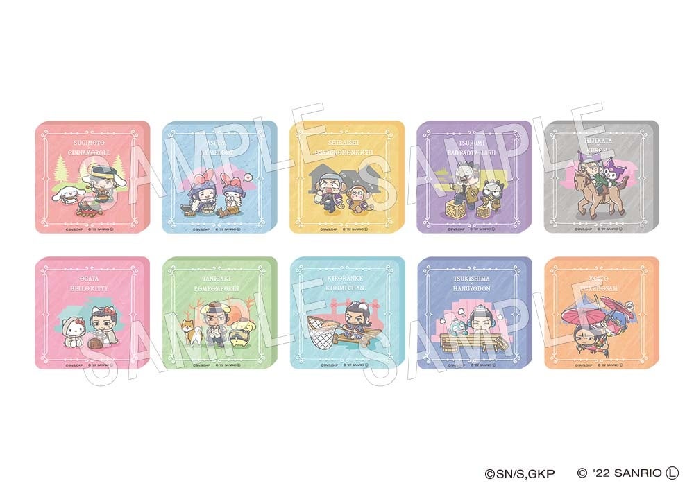 TVアニメ『ゴールデンカムイ』×サンリオキャラクターズ POP UP SHOPが有楽町マルイにて開催決定！新作コラボグッズが続々登場！