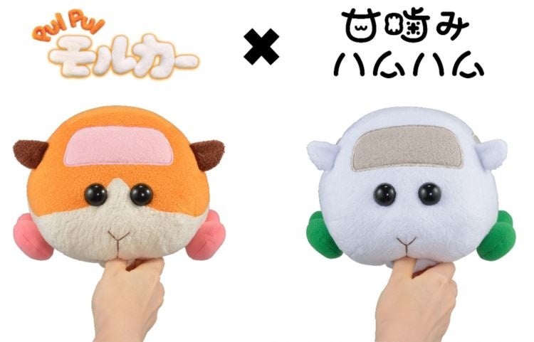 『PUI PUI モルカー』が『甘噛みハムハム』とコラボ　「甘噛みハムハム PUI PUI モルカー」