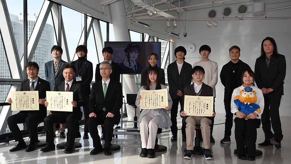 5年連続で警察官採用広報アニメをＨＡＬ名古屋の学生が制作！4/6まで愛知県内の映画館でも上映されます