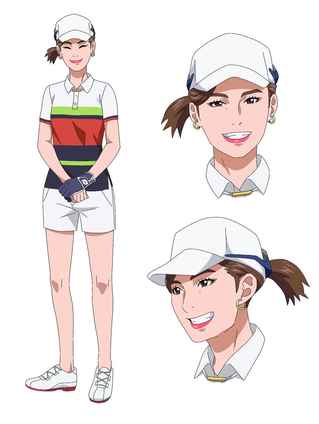 絶賛放送中のゴルフアニメ『BIRDIE WING -Golf Girls’ Story-』にプロゴルファーの大里桃子プロ、関藤直熙プロが参戦決定！