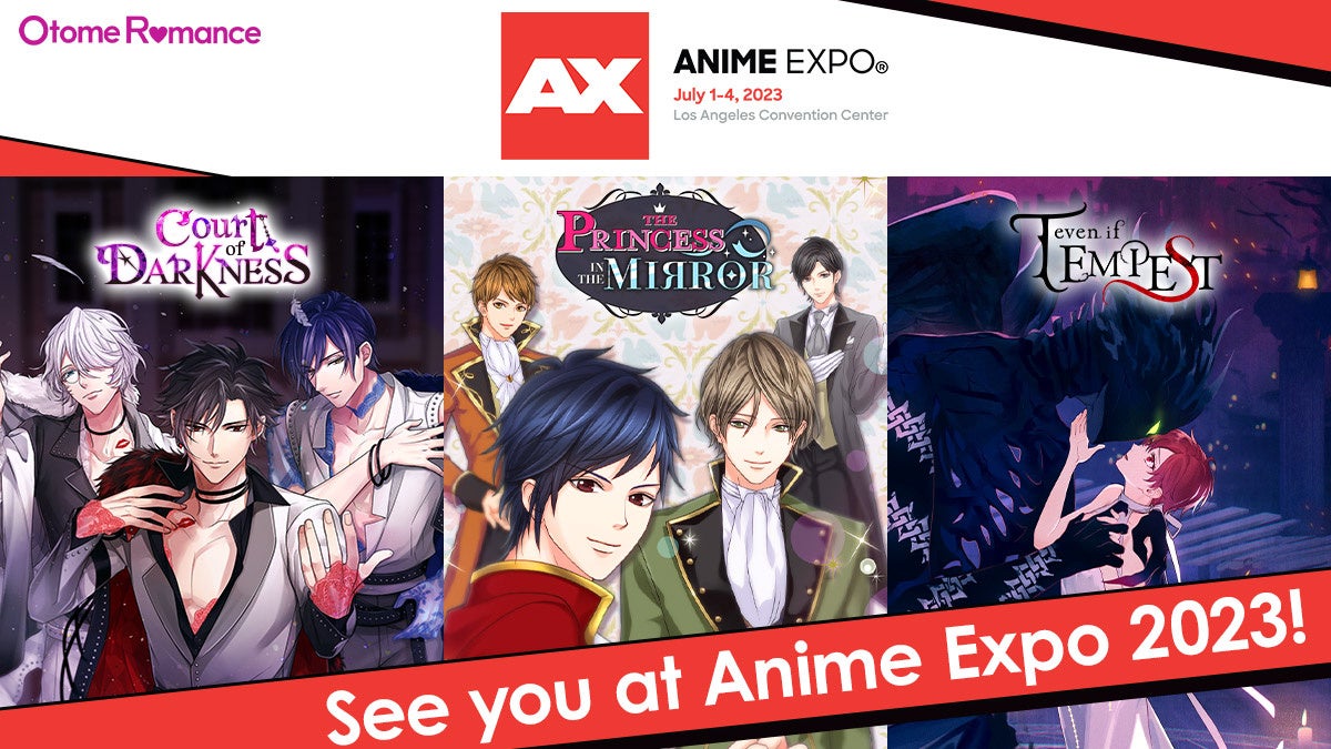北米最大級のアニメ・コンベンション「Anime Expo 2023」ボルテージが4年ぶりに出展決定！ 新作アプリ「The Princess in the Mirror」他、Switchタイトルも