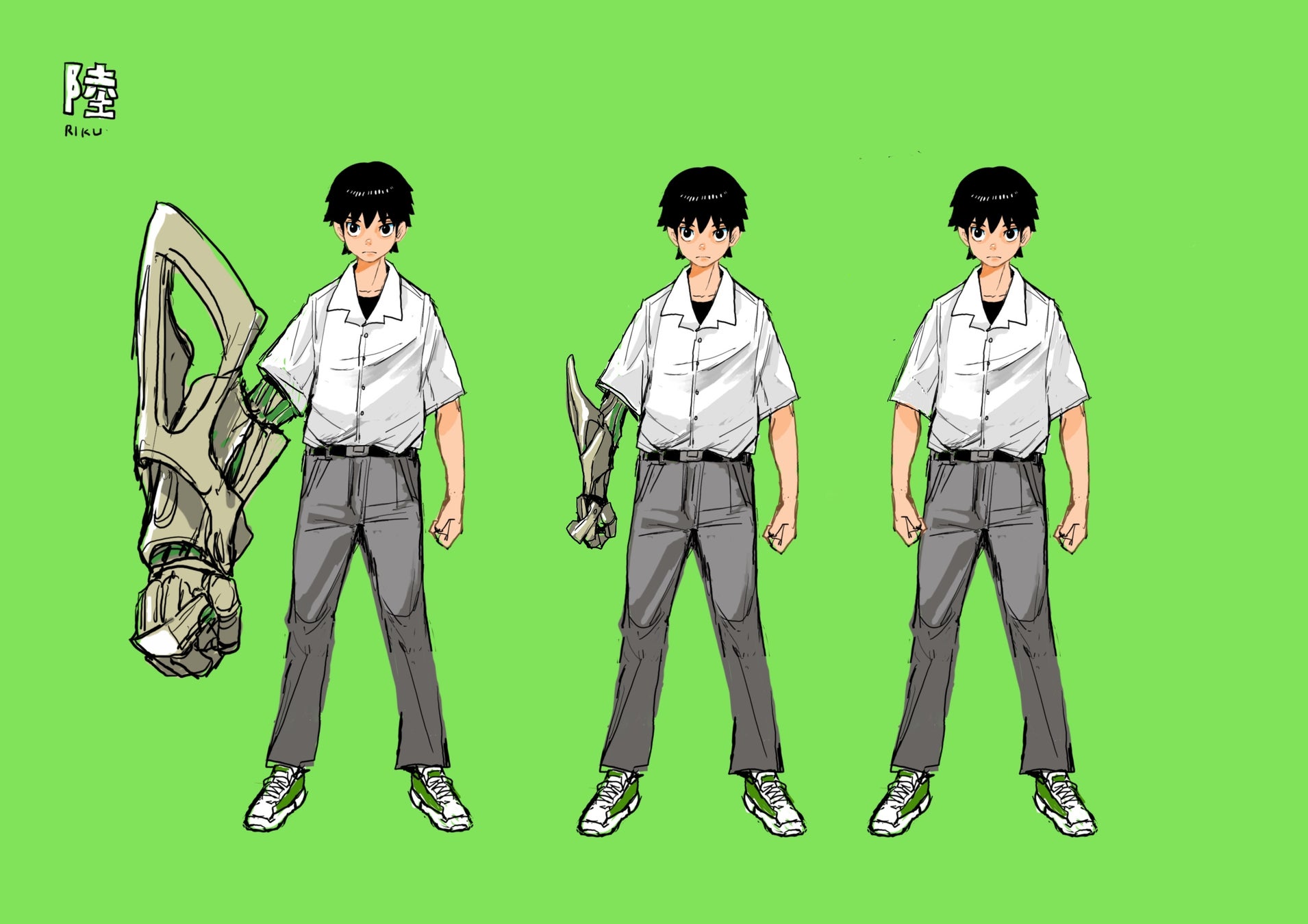 日本テレビとDLEが今年秋リリース予定の共同開発Webtoon作品、『東京ギャングロワイヤル（仮）』のキャラクターデザインを公開！