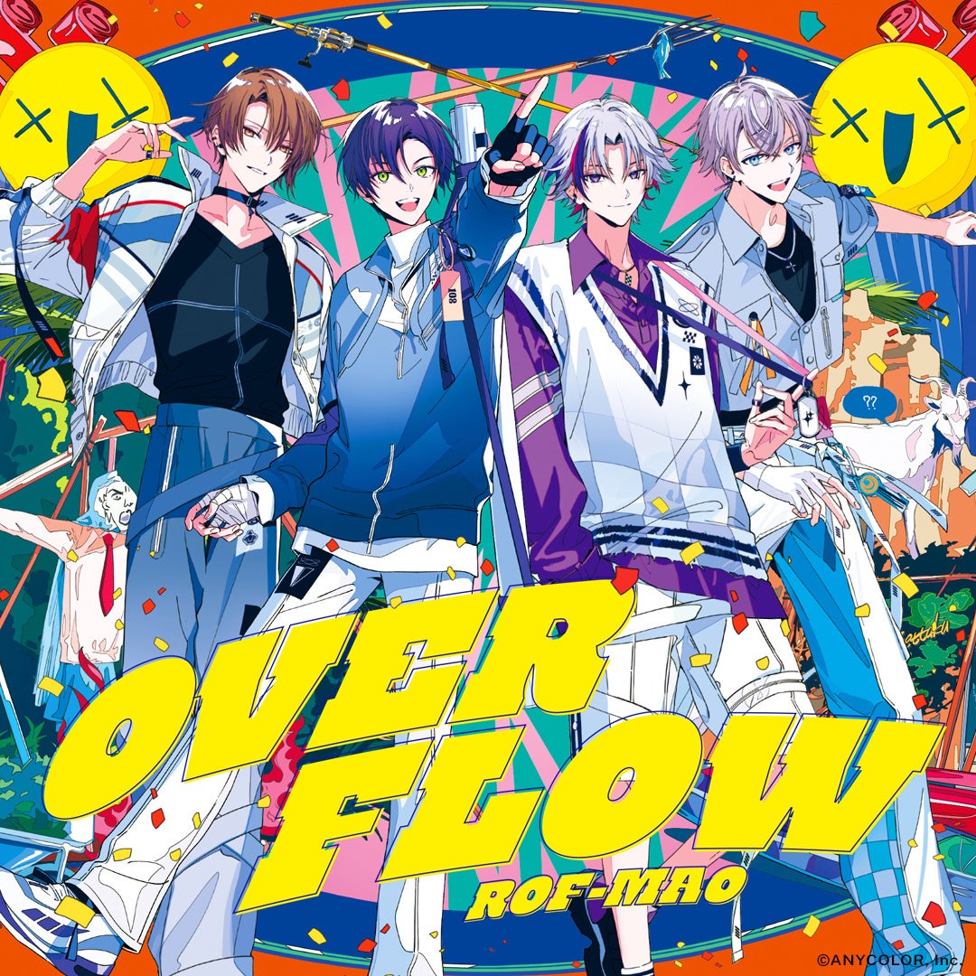 「ROF-MAO」1st FULL ALBUM『Overflow』発売決定！予約受付も同時開始！