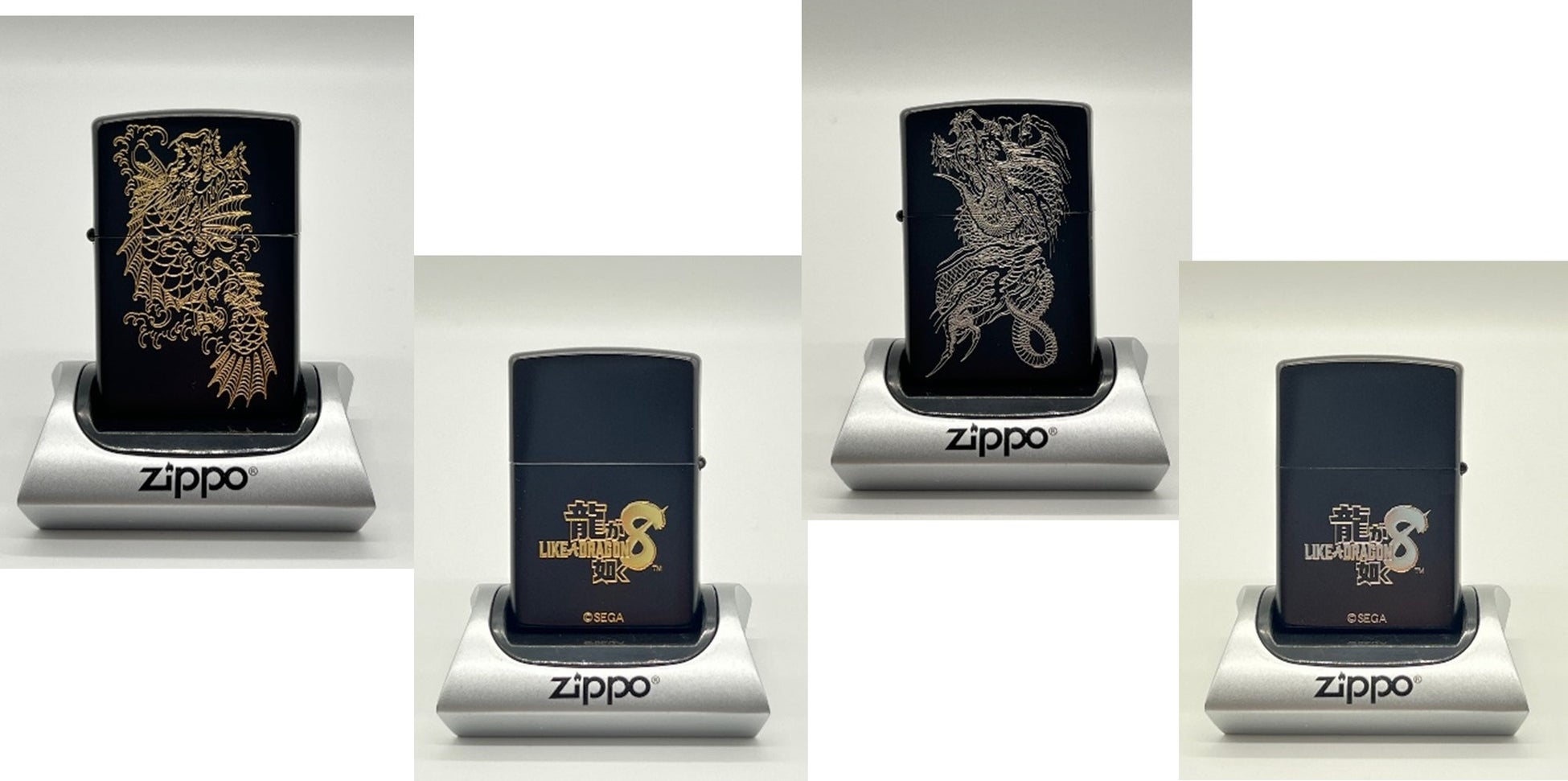 2024年1月発売のセガの大人気ゲーム「龍が如く8」よりZippoが登場！
