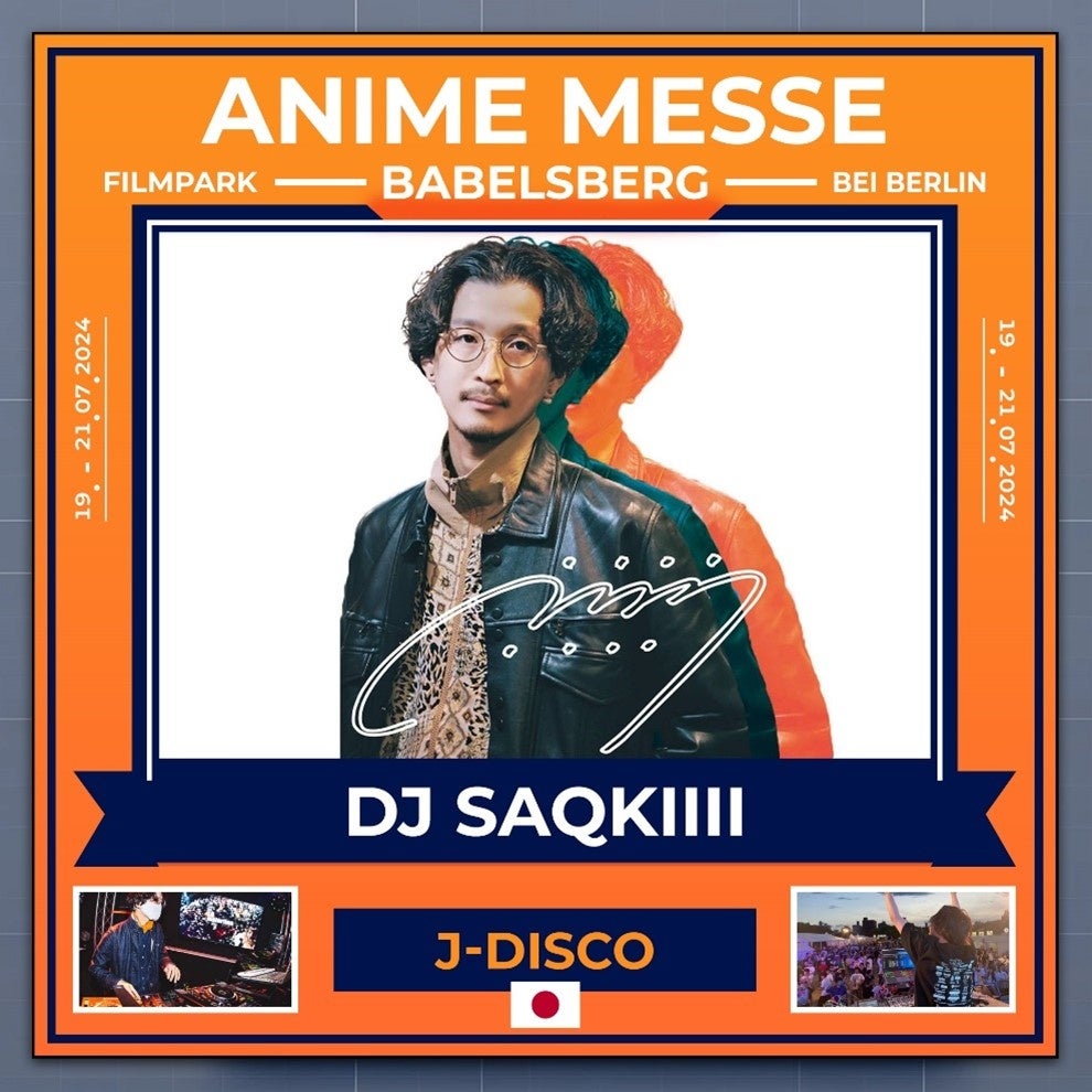 METEORA st.所属saqkiiii!!!!ドイツのベルリン近郊 フィルムパーク・バーベルスベルクにて開催される、「Anime Messe Babelsberg2024」へ出演！