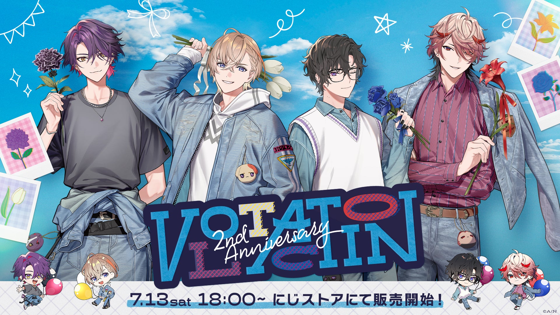 3人組声優ユニット『イヤホンズ』のコラボカフェの限定グッズをSPINNS公式通販で販売決定！