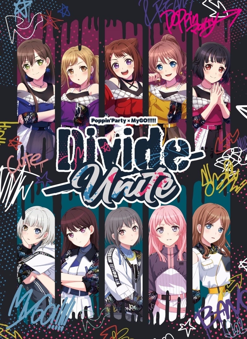 Poppin’Party×MyGO!!!!! 合同ライブ「Divide/Unite」Blu-ray 本日発売！