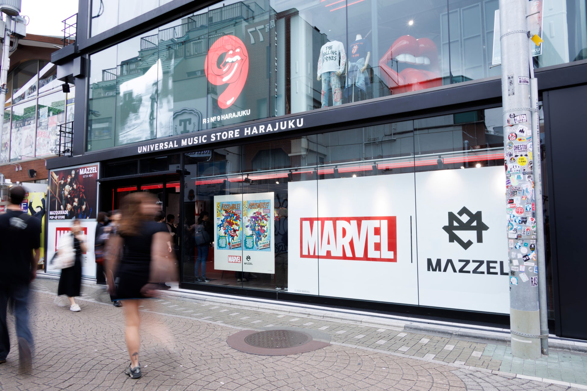 UNIVERSAL MUSIC STORE HARAJUKU一周年　MARVEL＆MAZZEL POP UP STORE　10月24日（木）〜 11月3日（日）開催！