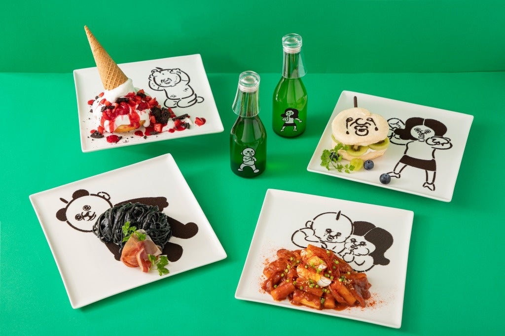 原宿の「The Unknown Cafe Gallery Harajuku」×韓国発キャラクター「パンパンくんの日常」のテーマカフェが期間限定オープン！