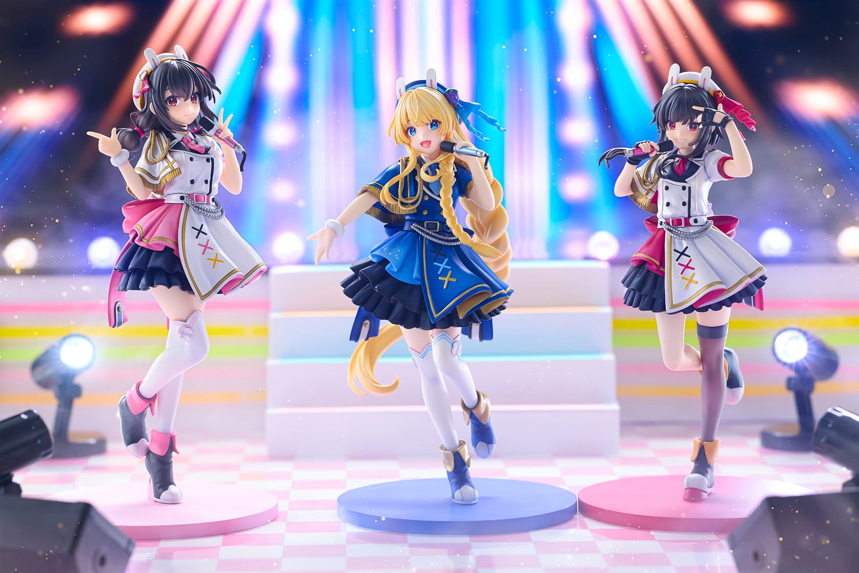 「このすば」めぐみん&ゆんゆん＆アイリスのアイドル衣装ハイクオリティフィギュアがお手頃価格で登場！　10月31日（木）より予約受付開始！