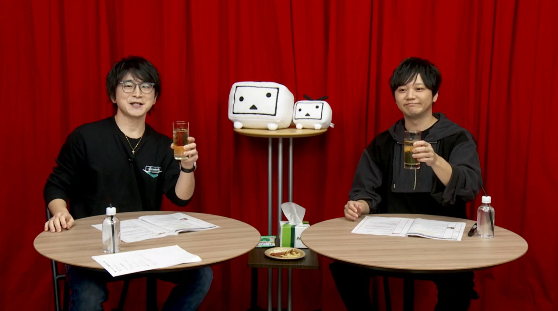 【阿部敦のくじメイト特番・番組レポート】 阿部敦と林勇が「利きビールバトル」で対決！ お酒好き声優の2人が挑んだ結果やいかに！？ 〜林は自信の銘柄をあらかじめ公言するも、視聴者からは爆笑と心配の声〜