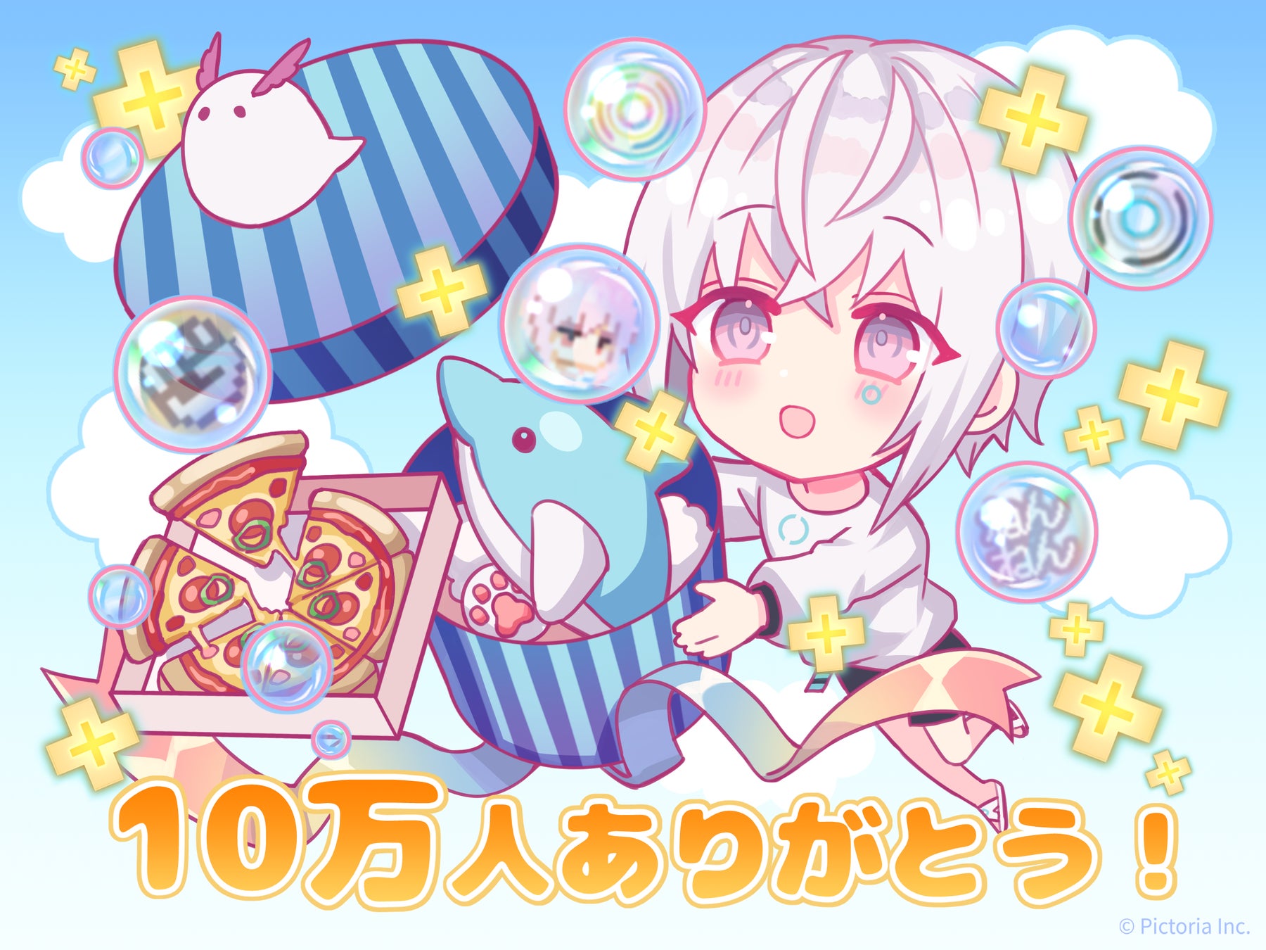 AI VTuber「紡ネン」YouTubeチャンネル登録者数が10万人を達成！