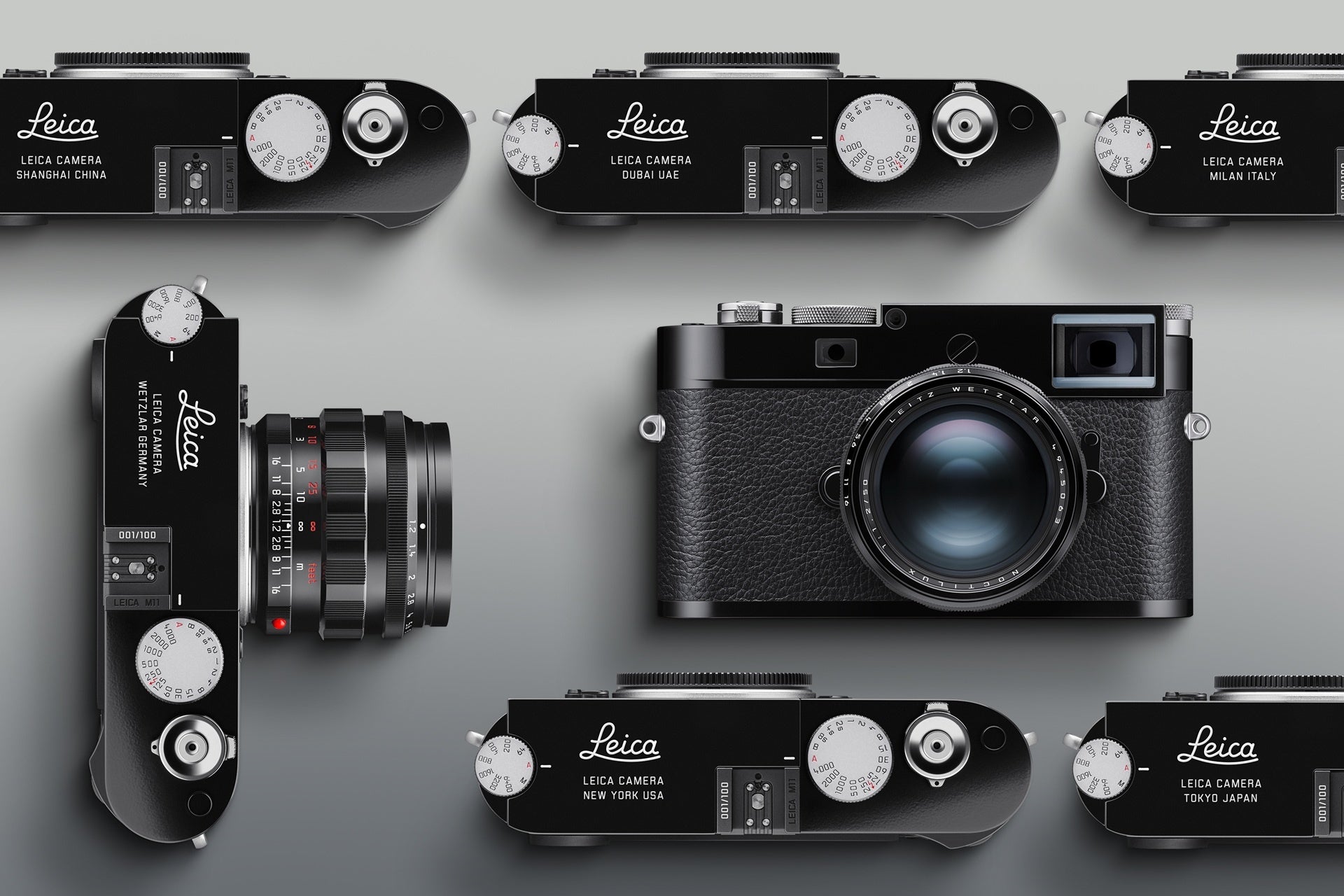 特別限定モデル 「ライカM11 100 Years of Leica」6都市版が登場