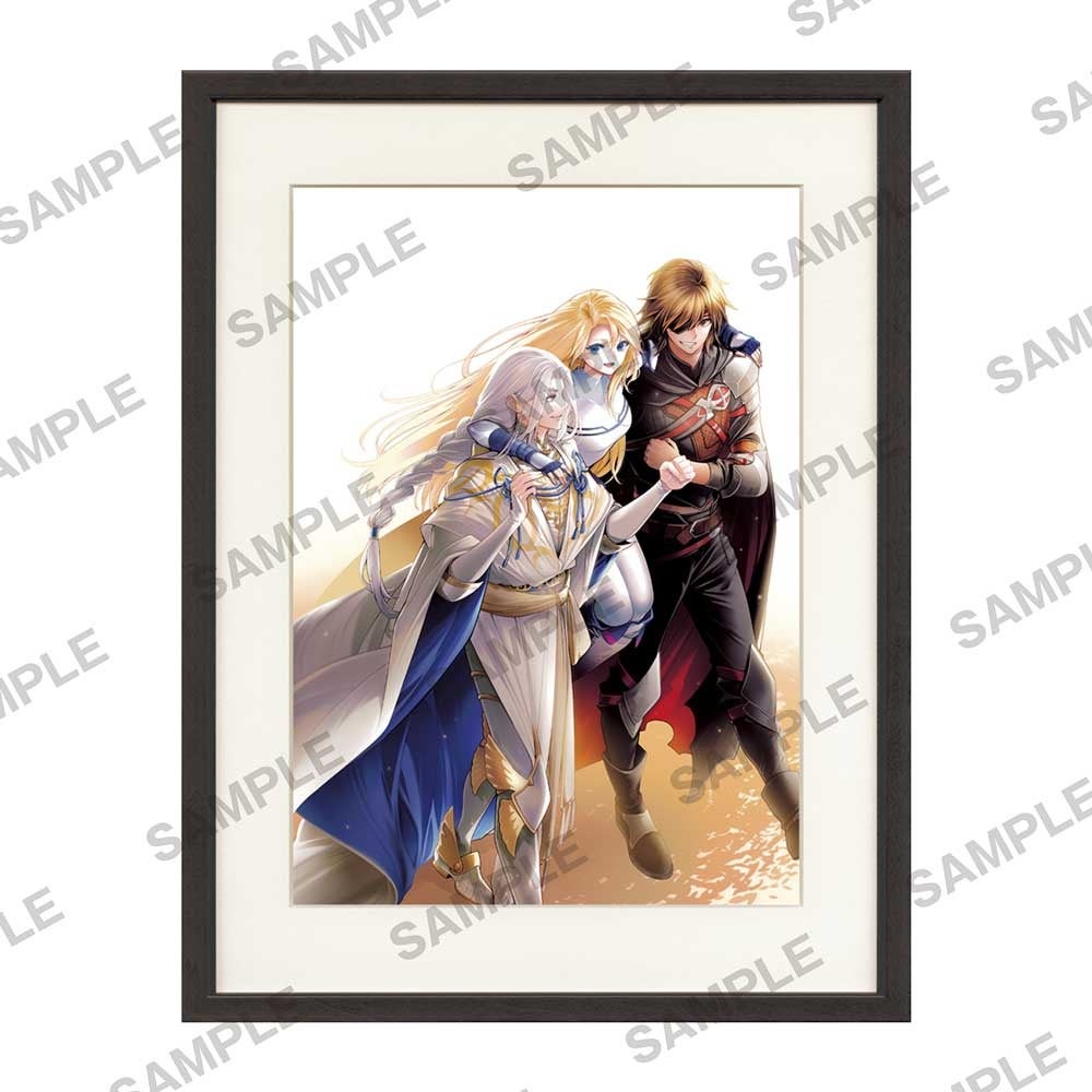 『大伝説の勇者の伝説』完結記念！ シリーズ完結を記念して、著者：鏡 貴也氏、イラストレーター：とよた瑣織氏の直筆サイン入り複製原画 が登場！