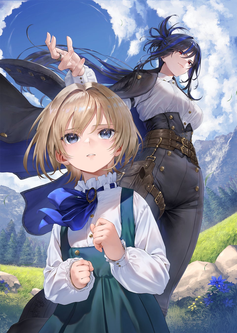 まるで魔法のような仕上がり!TVアニメ『葬送のフリーレン』より、10万ステッチ以上の刺繍技術で「フリーレン」「フェルン」を再現した「刺繍ワークシャツ」が登場!【株式会社コスパ】