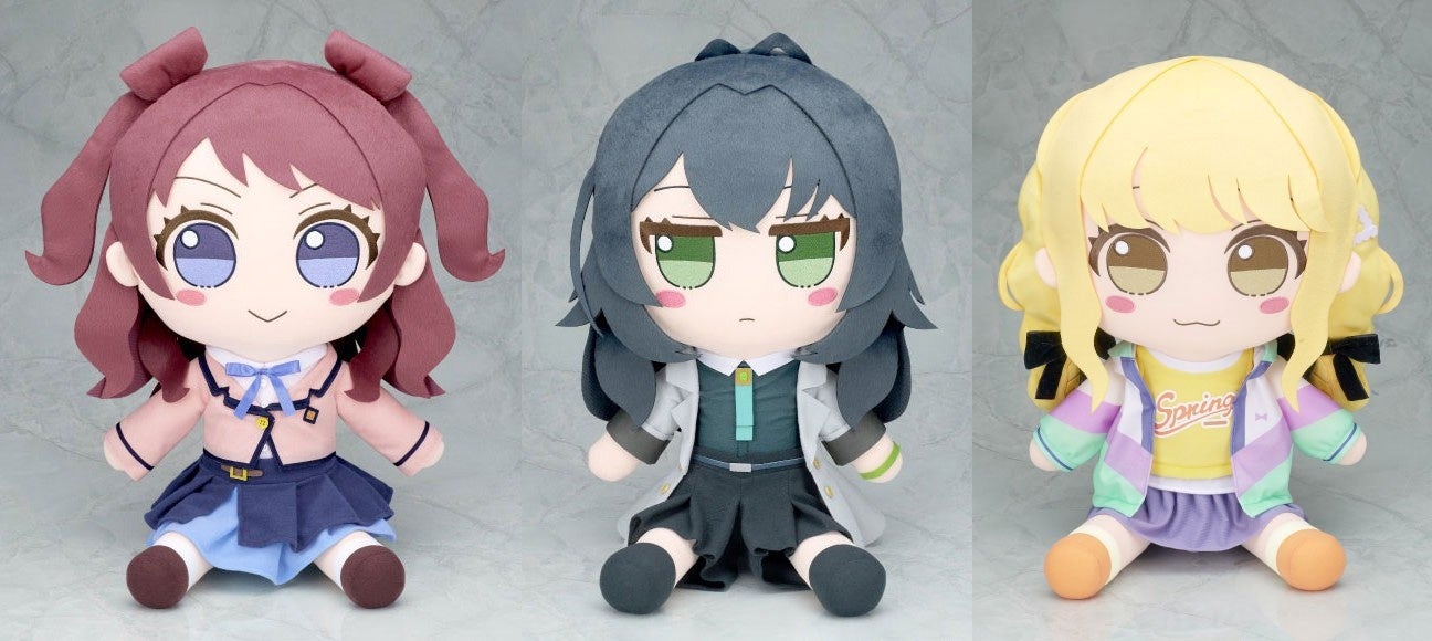 Giftぬいぐるみシリーズに『学園アイドルマスター』から「秦谷美鈴」「根緒亜紗里」がラインナップ。あみあみにて予約受付中。