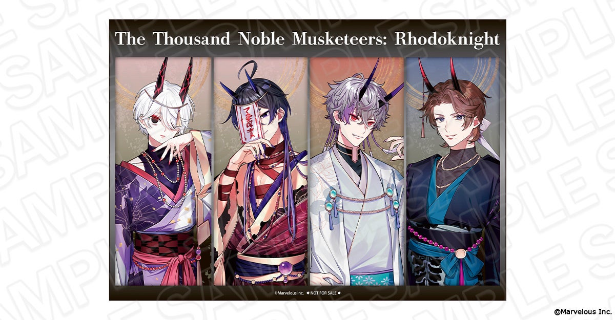 【京都国際マンガ・アニメフェア（京まふ）2025】千銃士:Rhodoknightの同時通販スタート！