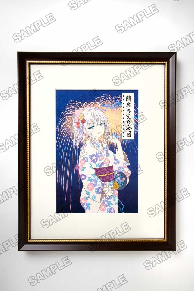 『時々ボソッとロシア語でデレる隣のアーリャさん』より、アーリャの誕生日を記念して原作イラストレーター・ももこ氏のイラストを使用した浮世絵木版画が登場！