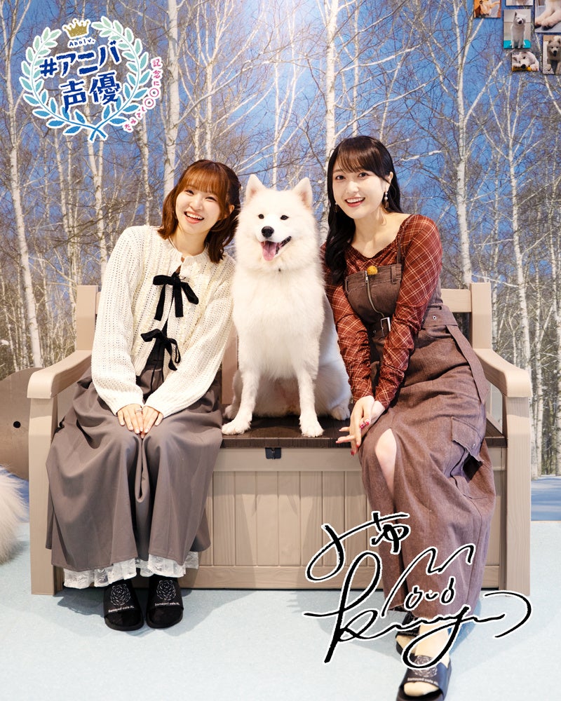 “アニバ声優”久保田未夢の“願い”を叶える！村上奈津実とともに行く、サモエドカフェ＆キックボクシング体験！？