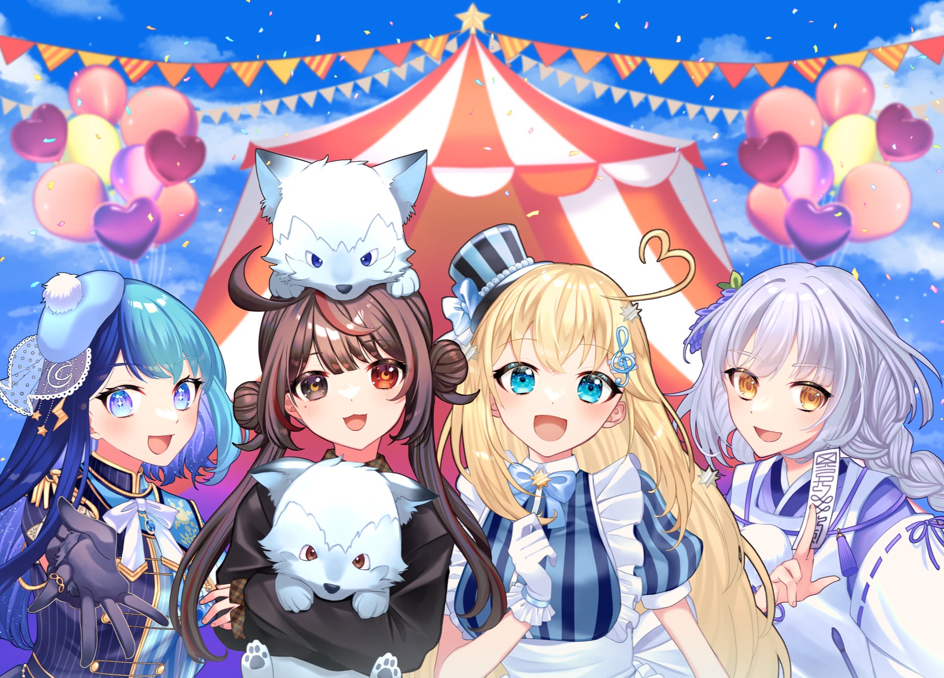 あなたらしさが、誰かの希望になる。Vライバーエージェンシー『さ〜かす！』オーダーメイドキャラクター制作付きオーディション随時開催中