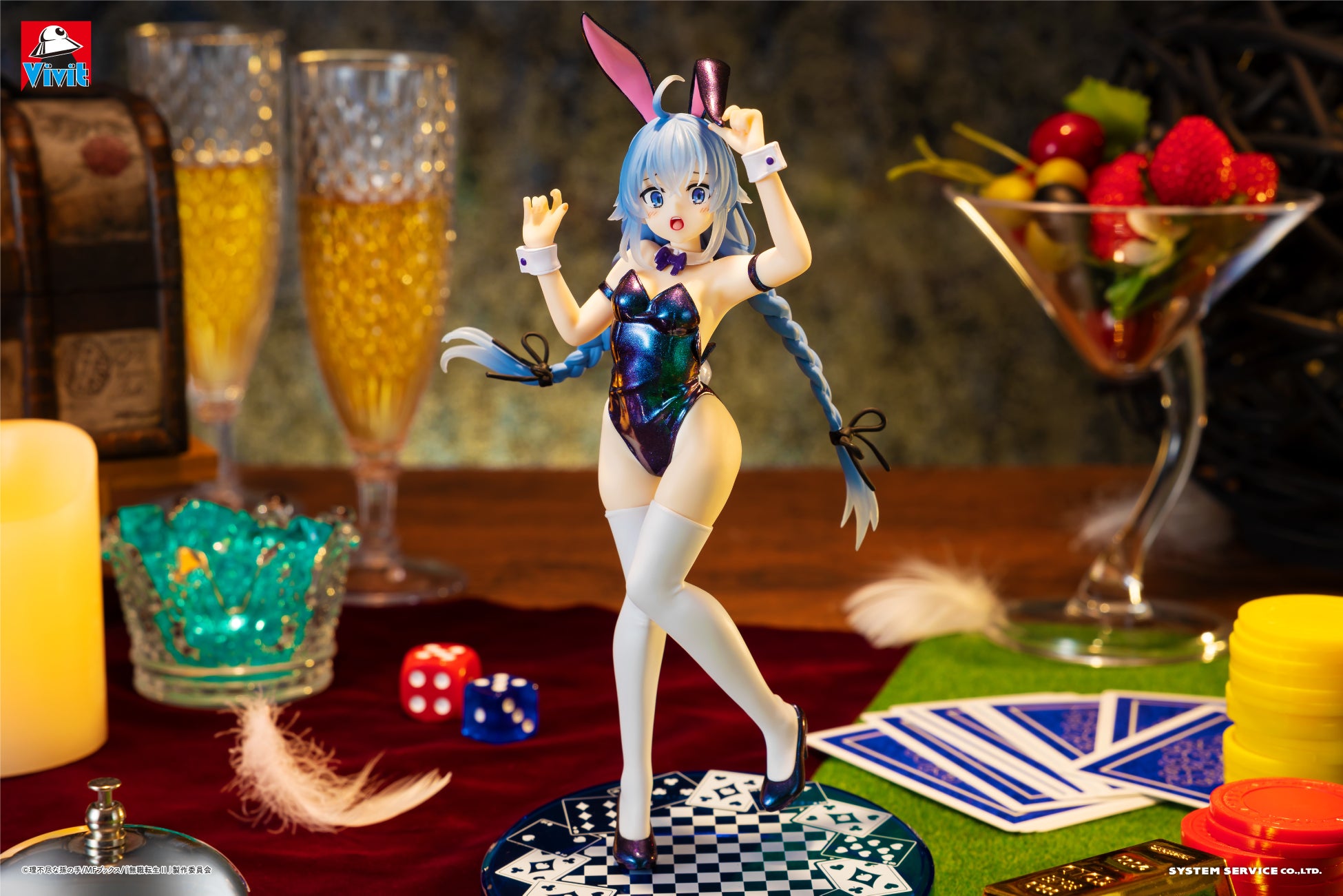 システムサービス「Vivitフィギュア」からアニメ「無職転生Ⅱ ～異世界行ったら本気だす～」ロキシー・ミグルディア バニー偏光カラーVer.が2025年12月に登場！