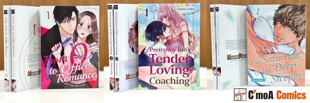 大日本印刷と協業で人気マンガ3作品の英語紙書籍化「MangaPlaza」初となる全米書籍店での販売開始