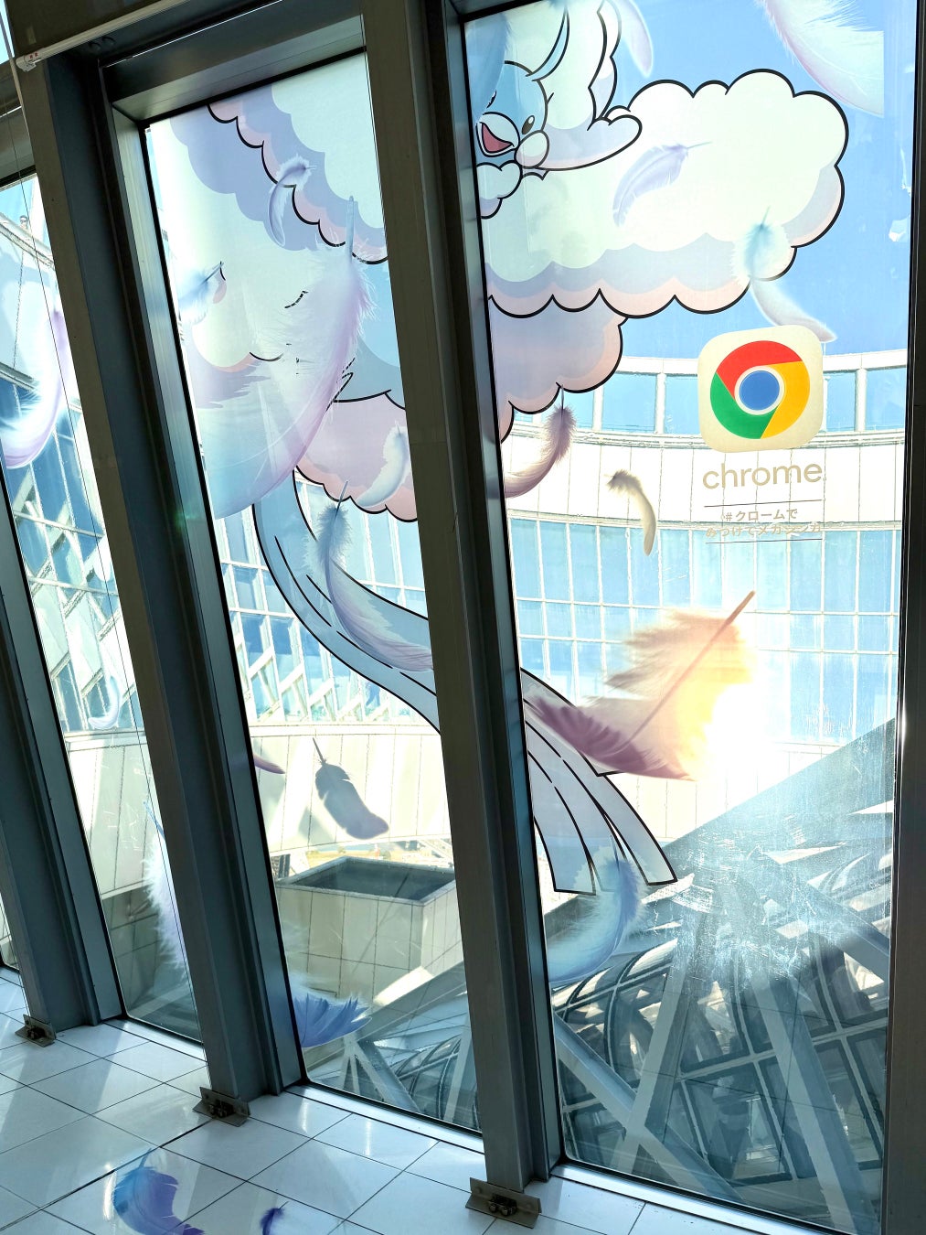 梅田スカイビル・空中庭園展望台にメガチルタリスが！?　『Google Chrome』×『Pokémon LEGENDS Z-A』 「＃クロームでみつけてメガシンカ」キャンペーン