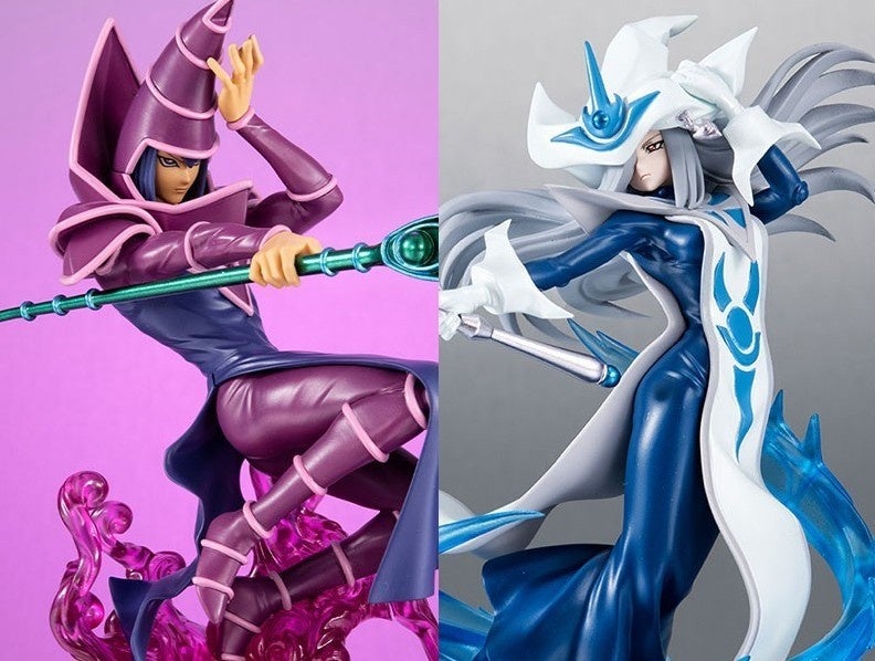『遊☆戯☆王デュエルモンスターズ』より、【ブラック・マジシャン】【サイレント・マジシャン】がフィギュアシリーズ「MONSTERS CHRONICLE」に参戦。