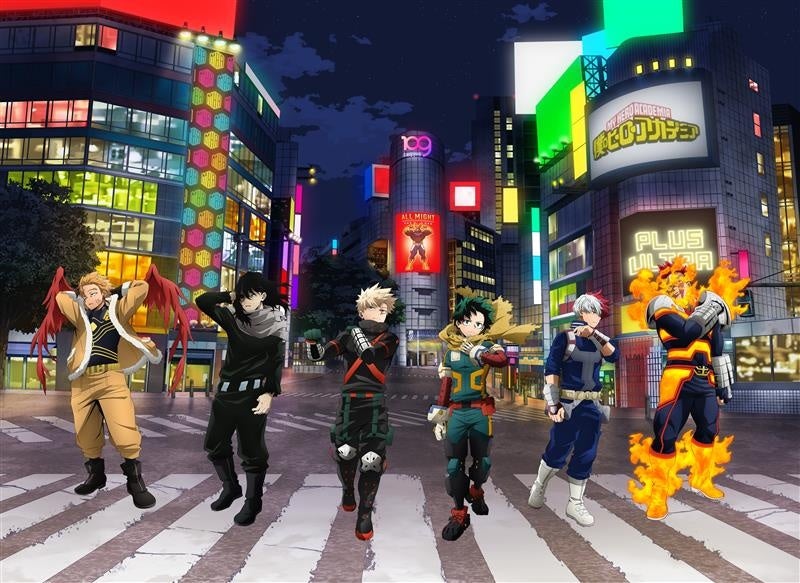 東急㈱グループとアニメ『僕のヒーローアカデミア』が渋谷の街でコラボレーション企画を開催！