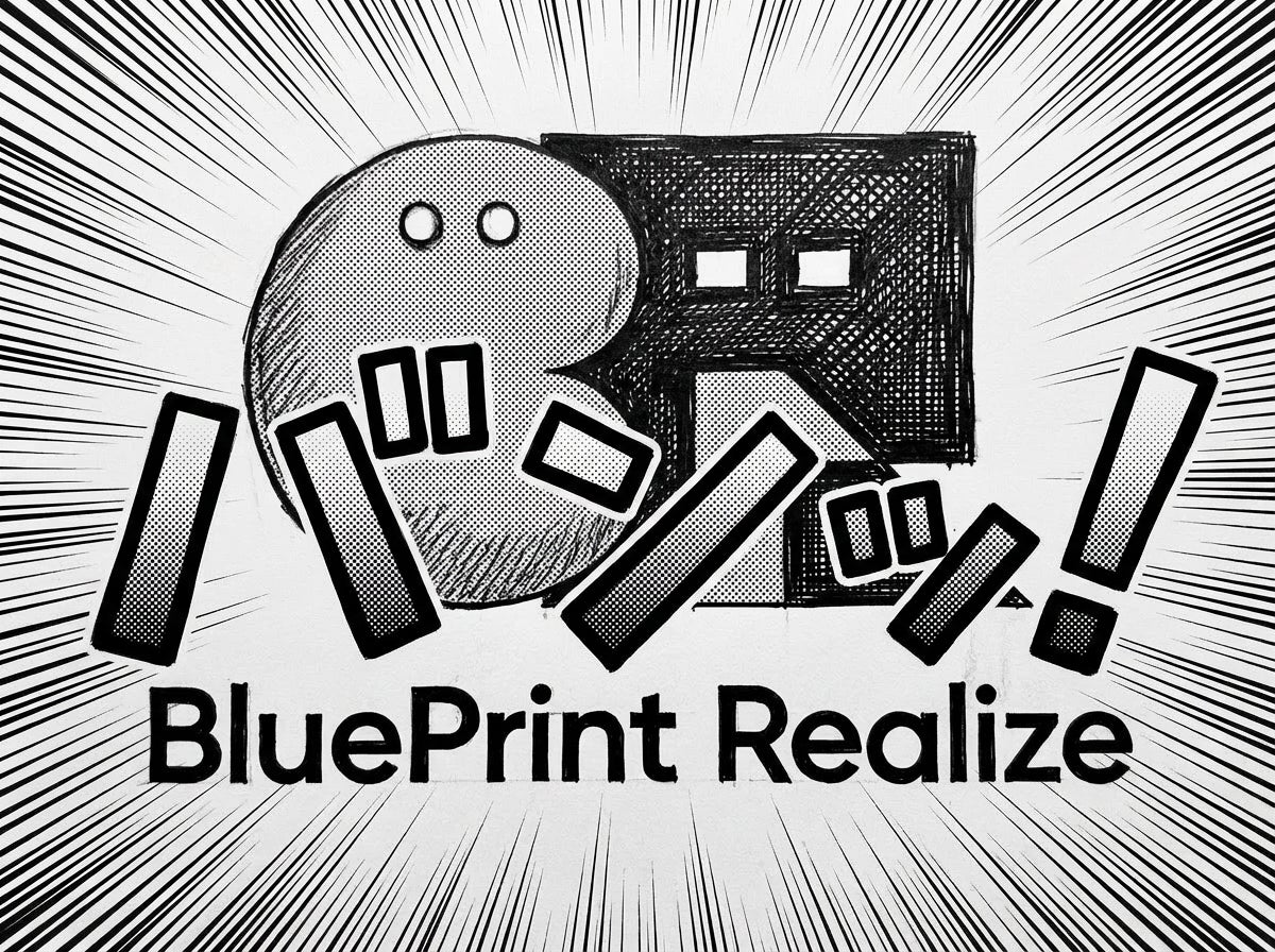 ブルーアールとタジク「BluePrint Realize」を始動。第一弾としてマンガの新たな可能性を探るプロジェクトをスタート