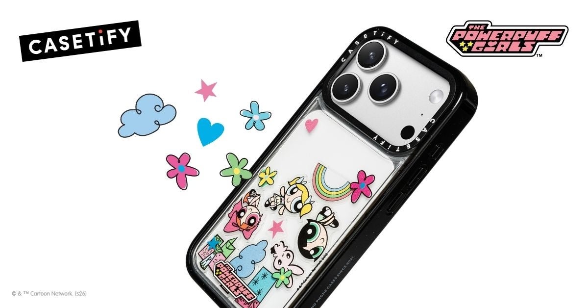 お砂糖、スパイス、素敵なものをいっぱい！」CASETiFYと「パワーパフガールズ」の最新コレクションが発売