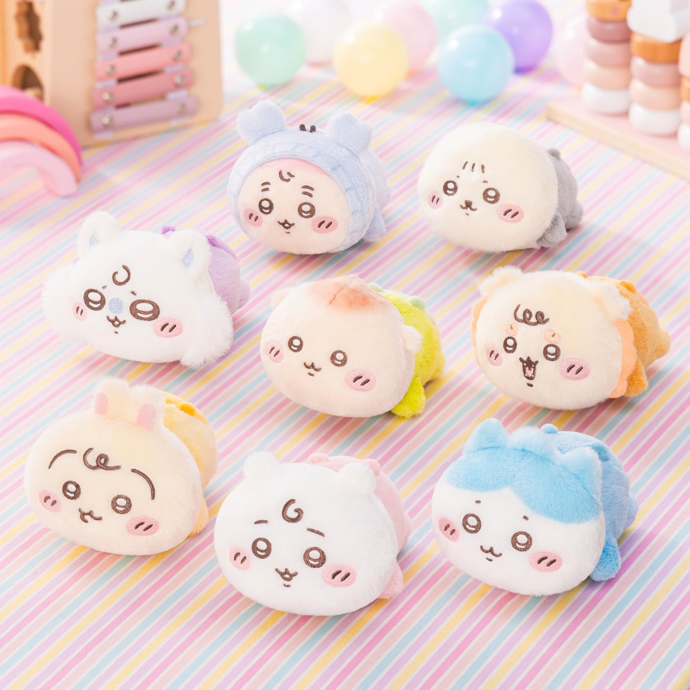 おまるに座ったマスコットやハイハイぬいぐるみが登場！「Chiikawa Baby（ちいかわベビー）」シリーズから第二弾アイテムが発売決定！